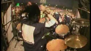 Joey Jordison 1 playing Eyeless live [upl. by Keegan]