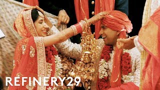 This Traditional Indian Wedding Is Insanely Beautiful  World Wide Wed  Refinery29 [upl. by Cornish310]