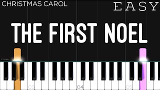 Christmas  The First Noel  EASY Piano Tutorial [upl. by O'Reilly331]