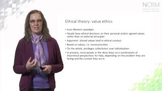 Research Ethics  Ethical Theories part 1 of 3 [upl. by Annavaig]