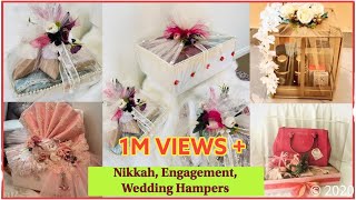 👰🏼‍♀️عروسی تحایف👰🏼How to make easy bridal Hamper at home 🌹 [upl. by Ettenhoj]