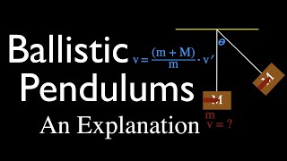 Momentum Impulse amp Collisions Ballistic Pendulum An Explanation [upl. by Echikson]