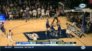 Highlights Seton Hall Upsets Villanova In BIG EAST Quarterfinals [upl. by Ilojna]