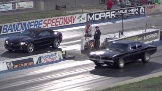 1969 Dodge Charger RT Quarter Mile Run [upl. by Yelnahs727]