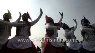 Bhangra Dance  Most popular punjabi folk dance [upl. by Hazaki906]