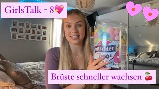 GirlsTalk  9💖 Wie wachsen meine Brüste 🍒  Erstes mal   Jolineelisa [upl. by Enigroeg]