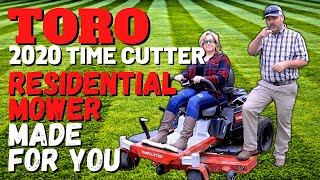 2020 Toro TimeCutter MyRide Residential Zero Turn Lawn Mower  FULL Review [upl. by Brogle]