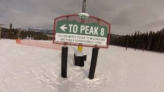 Breckenridge Mountain Tour  Silverthorne Beginner Easiest way down [upl. by Connett]