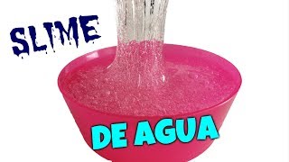 Haz SLIME DE AGUA Probando recetas de 💦Water Slime💦 [upl. by Chapa]