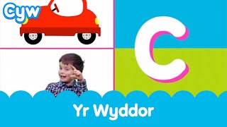 Cân Yr Wyddor 🍎  The Welsh Alphabet Song [upl. by Raseta267]