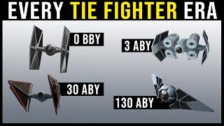 Every Era of TIE Fighter Legends and Canon [upl. by Gimpel]