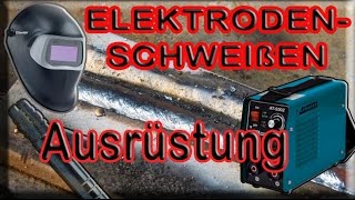 Elektroden Schweißen Ausrüstung  Schweißgerät [upl. by Gaile]