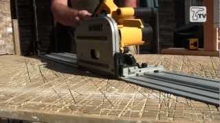 Using a Guide Rail  Tips on Getting the Most From Your Plunge Saw  Part 1 [upl. by Faubert]