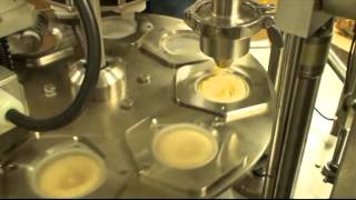 Orics MR35 Rotary Hummus Filler sealer machine [upl. by Eliott933]