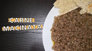 CARNE MACINATA COME NON LAVETE MAI MANGIATA  Ricetta del fuorisede facile veloce e strabuona [upl. by Nelra]