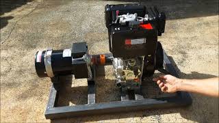 Homemade Diesel Generator [upl. by Sedgewick654]