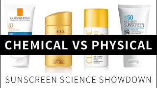 Chemical vs Physical Sunscreens The Science  Lab Muffin Beauty Science [upl. by Rafaelita]