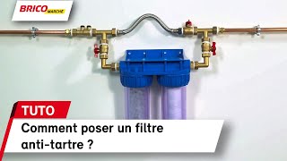 Comment poser un filtre antitartre   Bricomarché [upl. by Nosmoht]