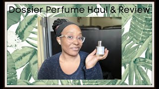 Dossier Perfume Haul amp Review [upl. by Enyledam714]