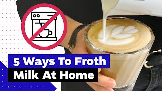 How To Froth Milk At Home Best Milk Frothers Review [upl. by Ebaj]