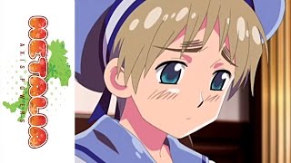 Hetalia Axis Powers on DVD 91410  Sealand  Anime Episode Clip [upl. by Corvese]