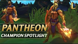 PANTHEON REWORK CHAMPION SPOTLIGHT  League of Legends [upl. by Iman]