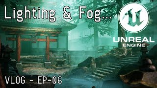 UE4 Lighting and Volumetric Fog tutorial  ArtStation Challenge EP006 [upl. by Divad]