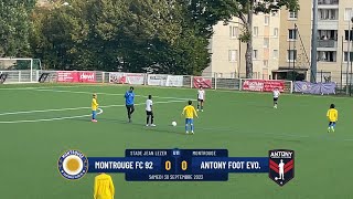 Montrouge FC 92  Antony Football Evolution  Match amical U11 [upl. by Concepcion312]