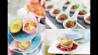 Vier einfache Rezepte zum Brunch 🍒 [upl. by Alderman]