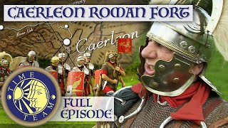 Caerleon Roman Legion Fort In Wales  Time Team [upl. by Ahsiaa]