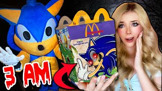 DO NOT ORDER SONICEXE HAPPY MEAL FROM MCDONALDS AT 3 AM SCARY [upl. by Siuqram]