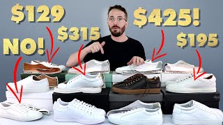 13 Sneaker Showdown  THE BEST WHITE SNEAKER and one to NEVER BUY [upl. by Bashuk]