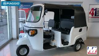 Piaggio Ape City Motocarro Gasolina [upl. by Harbed]