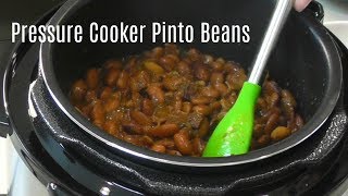 Pressure Cooker Pinto Beans  No Soak Quick Cook Beans  Cosori 2 Quart Electric Pressure Cooker [upl. by Ahilam]