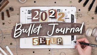 My 2022 Bullet Journal Setup [upl. by Elyrad]