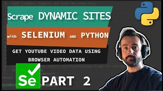 How to SCRAPE DYNAMIC websites with Selenium [upl. by Eanrahs663]