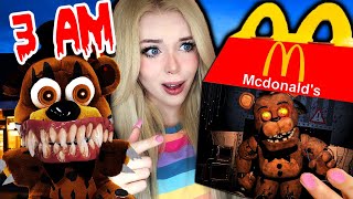 DO NOT ORDER FREDDY FAZBEAR HAPPY MEAL FROM MCDONALDS AT 3 AM FNAF IS REAL [upl. by Leipzig]