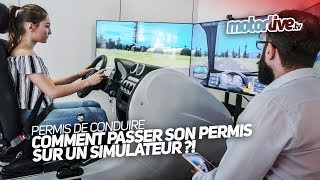 Comment passer son permis sur un simulateur   REPORTAGE 12 [upl. by Acinemod]