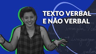 Stoodi  Pocket Aula Gramática  Texto Verbal e não verbal [upl. by Ariamo]