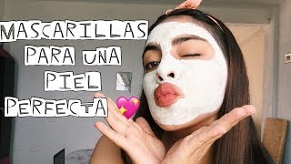 3 MASCARILLAS CASERAS PARA UNA PIEL PERFECTA  Denisse Uff [upl. by Yasmin]