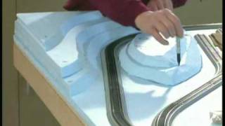 Build a model train layout Model railroad scenery Part 1 how to WGH [upl. by Mosby500]