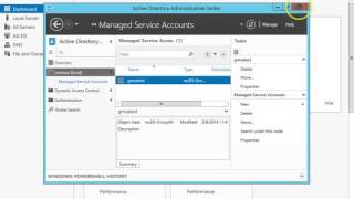 Windows Server Group Managed Service Accounts [upl. by Gillette946]