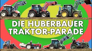 DIE HUBERBAUERTraktorParade  Bluatschink [upl. by Assetan]