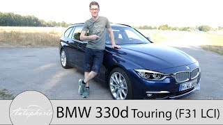 BMW 330d Touring F31 LCI Fahrbericht  Der letzte SportKombi  Autophorie [upl. by Anires]