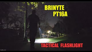 BRINYTE PY16A Tactical Flashlight [upl. by Gentille454]