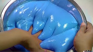 El SLIME GIGANTE más FACIL del MUNDO  PEGAMENTO con borax [upl. by Yddur]