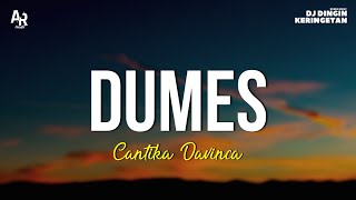 Dumes  Cantika Davinca LIRIK [upl. by Nalra]