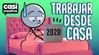 Trabajar desde Casa en el 2020  Casi Creativo [upl. by Karrie]