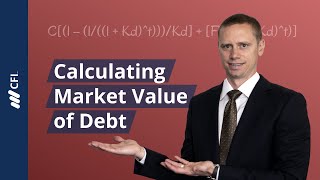 Calculating Market Value of Debt [upl. by Eremihc743]