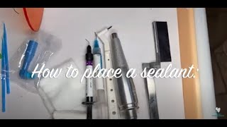 How to Apply a Dental Sealant [upl. by Catlaina]